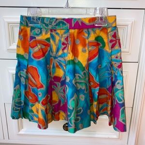 Sport multicolored pleated skirt. Marcia.